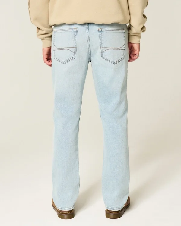 Hellblaue Slim-Fit-Jeans Hellblaue Slim-Fit-Jeans