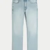 Hellblaue Slim-Fit-Jeans Hellblaue Slim-Fit-Jeans