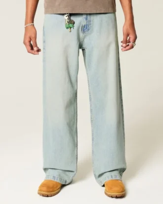Hellblaue Super Baggy Jeans Hellblaue Super Baggy Jeans