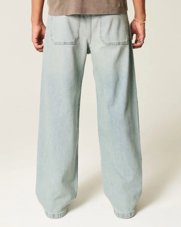 Hellblaue Super Baggy Jeans Hellblaue Super Baggy Jeans