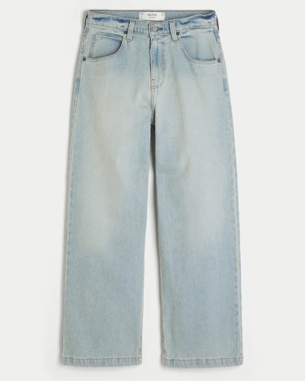 Hellblaue Super Baggy Jeans Hellblaue Super Baggy Jeans
