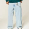 Hellblaue Super Baggy Painter Jeans