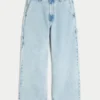 Hellblaue Super Baggy Painter Jeans