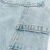 Hellblaue Super Baggy Painter Jeans