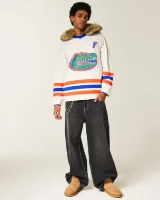 Hockey-Trikot mit Grafik der University of Florida Gators