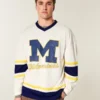 Hockey-Trikot mit Grafik der University of Michigan Wolverines Hockey-Trikot mit Grafik der University of Michigan Wolverines