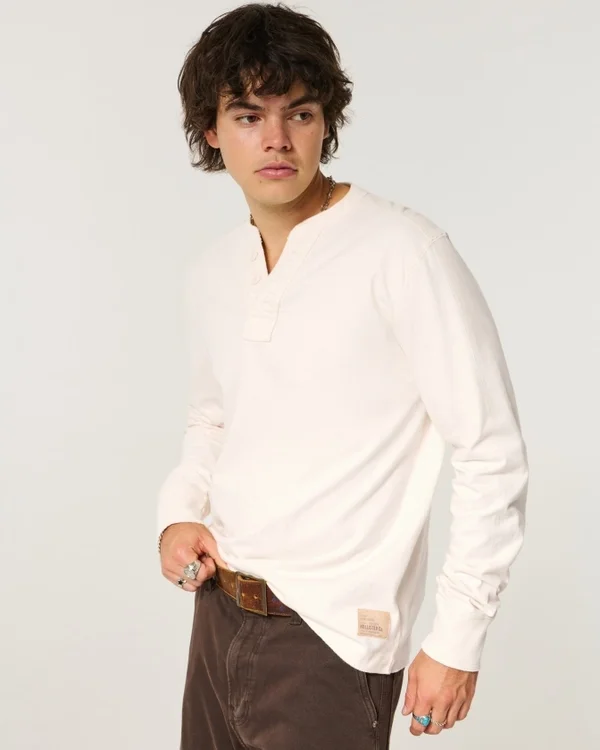 Holiday Vault Release Crew Henley Holiday Vault Release Crew Henley