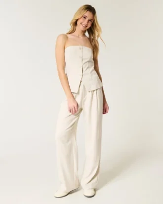 Hollister Livvy Ultra High-Rise Wide-Leg Pants