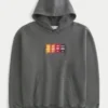 Hollister x Taco Bell Boxy Graphic Hoodie Hollister x Taco Bell Boxy Graphic Hoodie