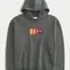 Hollister x Taco Bell Boxy Graphic Hoodie Hollister x Taco Bell Boxy Graphic Hoodie