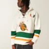 Hoodie mit Grafik-Hockey-Trikot der University of Miami Hurricanes Hoodie mit Grafik-Hockey-Trikot der University of Miami Hurricanes