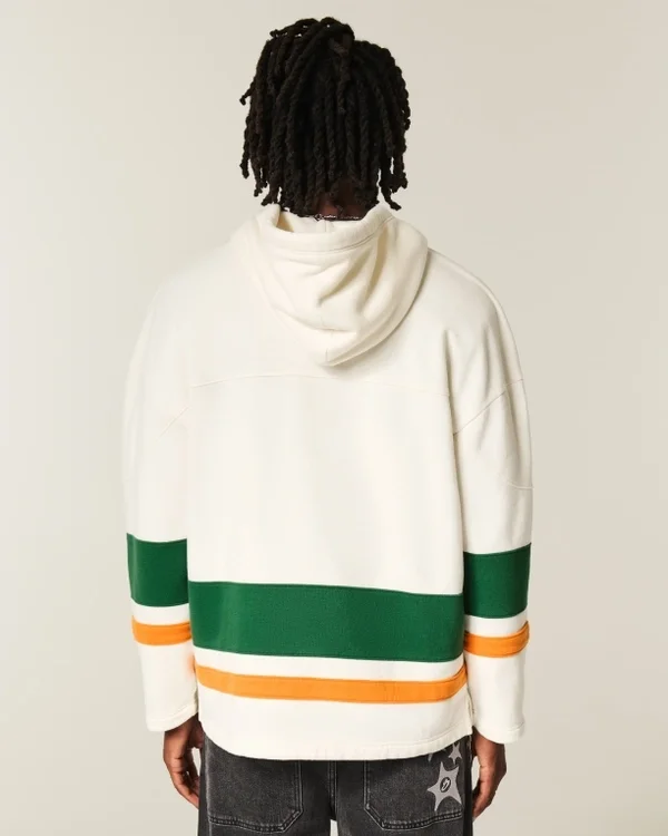 Hoodie mit Grafik-Hockey-Trikot der University of Miami Hurricanes Hoodie mit Grafik-Hockey-Trikot der University of Miami Hurricanes