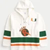 Hoodie mit Grafik-Hockey-Trikot der University of Miami Hurricanes Hoodie mit Grafik-Hockey-Trikot der University of Miami Hurricanes