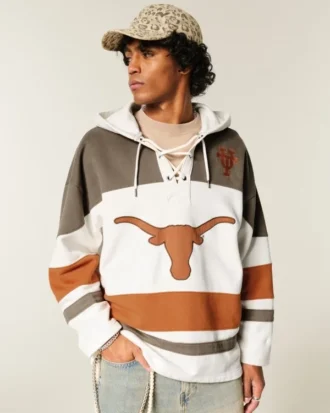 Hoodie mit Longhorns-Grafik der University of Texas at Austin