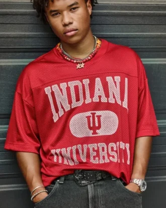 Indiana University Hoosiers Grafik-Football-Trikot