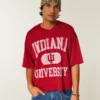 Indiana University Hoosiers Grafik-Football-Trikot