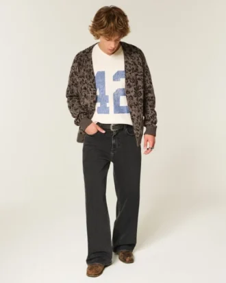 Kardigan mit Karomuster