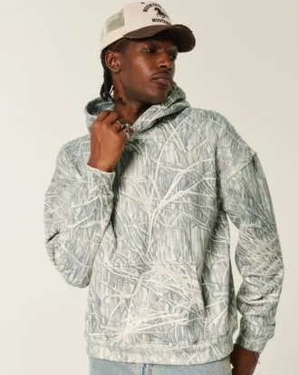 Kastenförmiger Hoodie