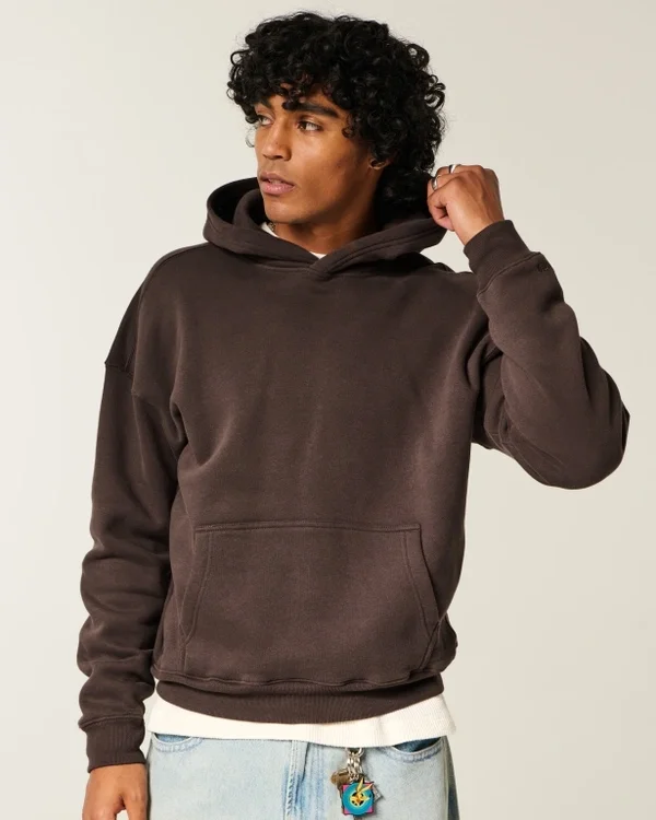 Kastenförmiger Hoodie Kastenförmiger Hoodie