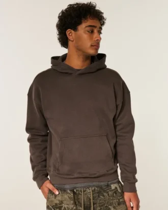 Kastenförmiger Hoodie