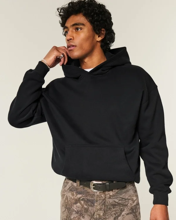 Kastenförmiger Hoodie Kastenförmiger Hoodie