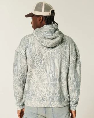 Kastenförmiger Hoodie