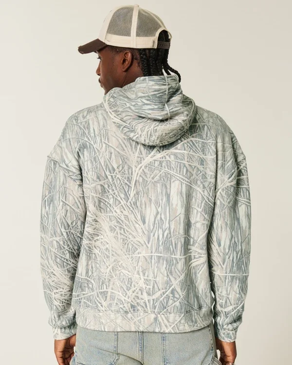 Kastenförmiger Hoodie Kastenförmiger Hoodie