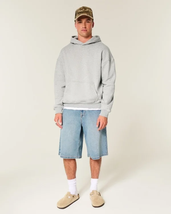 Kastenförmiger Hoodie Kastenförmiger Hoodie