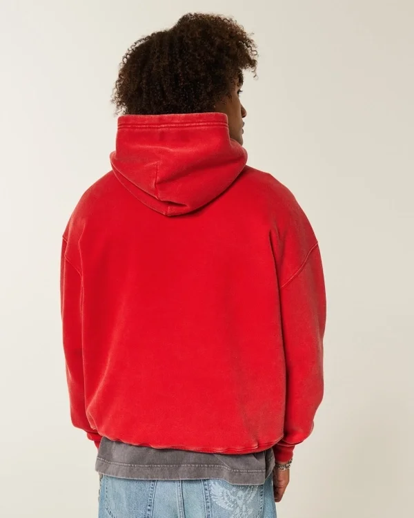 Kastenförmiger Hoodie Kastenförmiger Hoodie