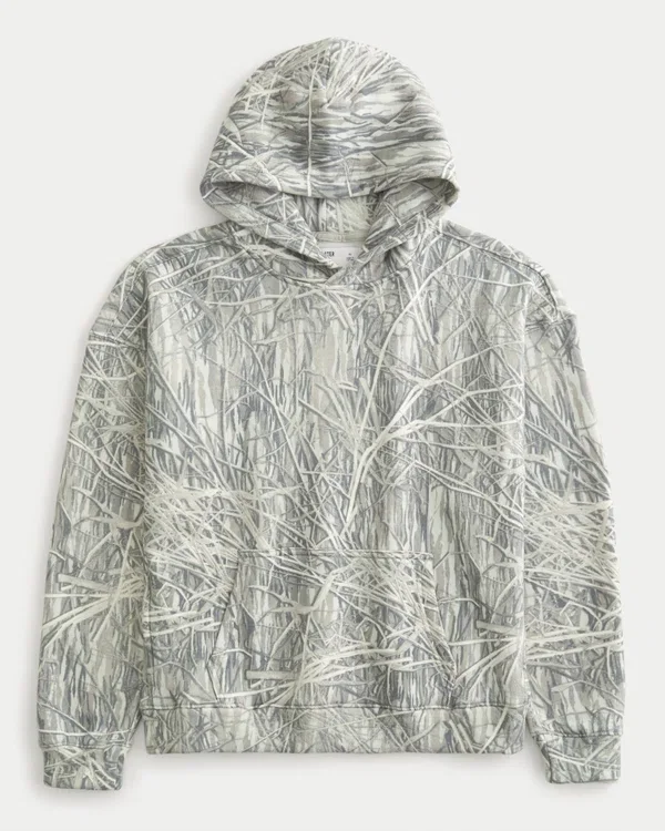 Kastenförmiger Hoodie Kastenförmiger Hoodie