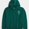 Kastenförmiger Hoodie mit Grafik der Michigan State University Spartans
