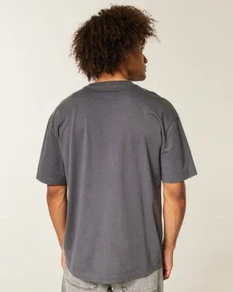 Kastenförmiges T-Shirt mit Crimson Tide-Grafik der University of Alabama