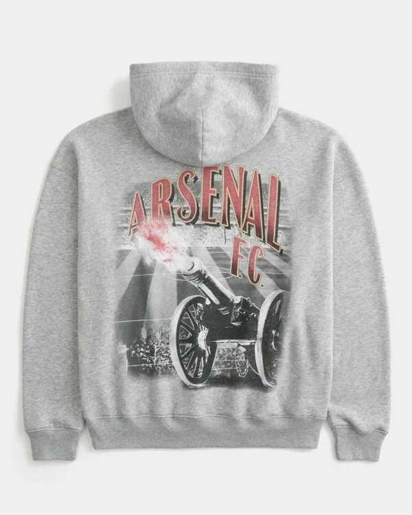 Kastiger Arsenal FC Grafik-Hoodie Kastiger Arsenal FC Grafik-Hoodie