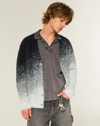 Kastiger, flauschiger Cardigan Kastiger, flauschiger Cardigan