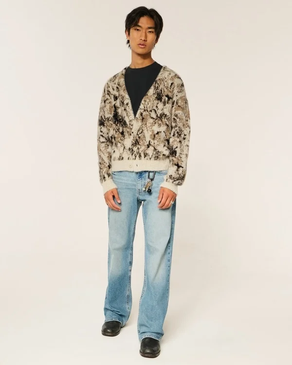 Kastiger, flauschiger Cardigan Kastiger, flauschiger Cardigan