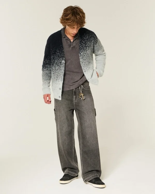 Kastiger, flauschiger Cardigan Kastiger, flauschiger Cardigan