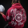 Kastiger Hoodie mit Grafik der Texas A&M University Aggies
