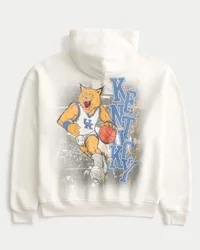 Kastiger Hoodie mit Grafik der University of Kentucky Wildcats