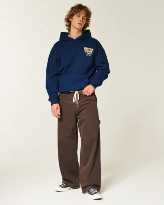 Kastiger Hoodie mit Grafikprint „Fighting Irish“ der University of Notre Dame Kastiger Hoodie mit Grafikprint „Fighting Irish“ der University of Notre Dame