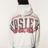 Kastiger Hoodie mit Indiana University Hoosiers-Grafik Kastiger Hoodie mit Indiana University Hoosiers-Grafik