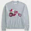 Kastiger Snoopy-Grafik-Pullover Kastiger Snoopy-Grafik-Pullover