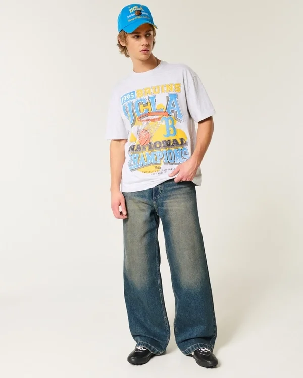 Kastiges UCLA Bruins Grafik-T-Shirt Kastiges UCLA Bruins Grafik-T-Shirt