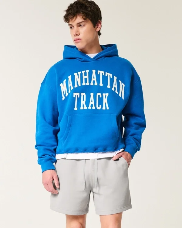 Kühle Fleece-Shorts in mittlerer Länge Kühle Fleece-Shorts in mittlerer Länge