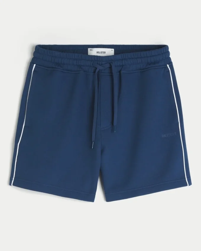 Kühle Fleece-Shorts in mittlerer Länge