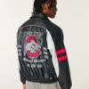 Kunstleder Ohio State University Buckeyes Grafikjacke