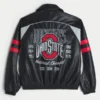 Kunstleder Ohio State University Buckeyes Grafikjacke