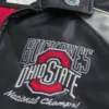 Kunstleder Ohio State University Buckeyes Grafikjacke