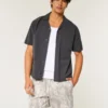 Lange Fleece-Shorts mit Camouflage-Muster Lange Fleece-Shorts mit Camouflage-Muster