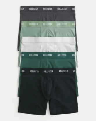 Längere Boxershorts, 5er-Pack