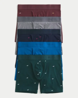 Längere Boxershorts, 5er-Pack